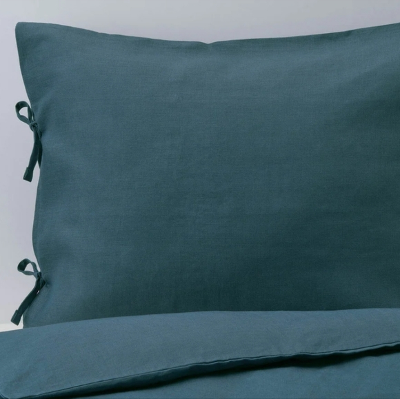 IKEA Bedding Ikea 0 Linen Puderviva King Duvet Cover And Pillow